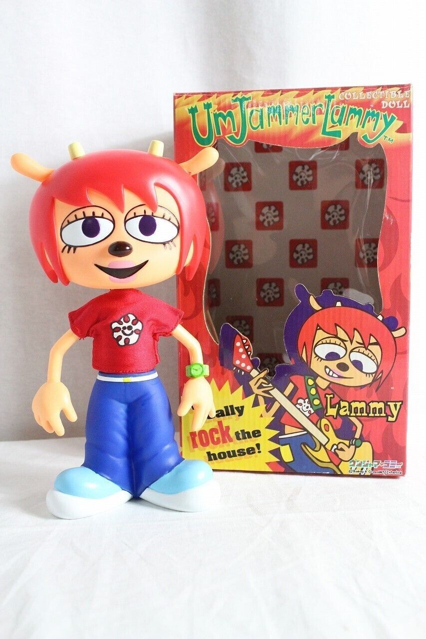 PARAPPA THE RAPPER Um jammer Rammy Collectible Doll Figure MEDICOM TOY Rare