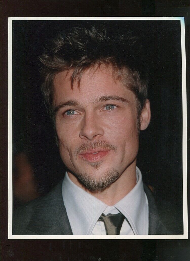 Original photo color Movie Star Brad Pitt 