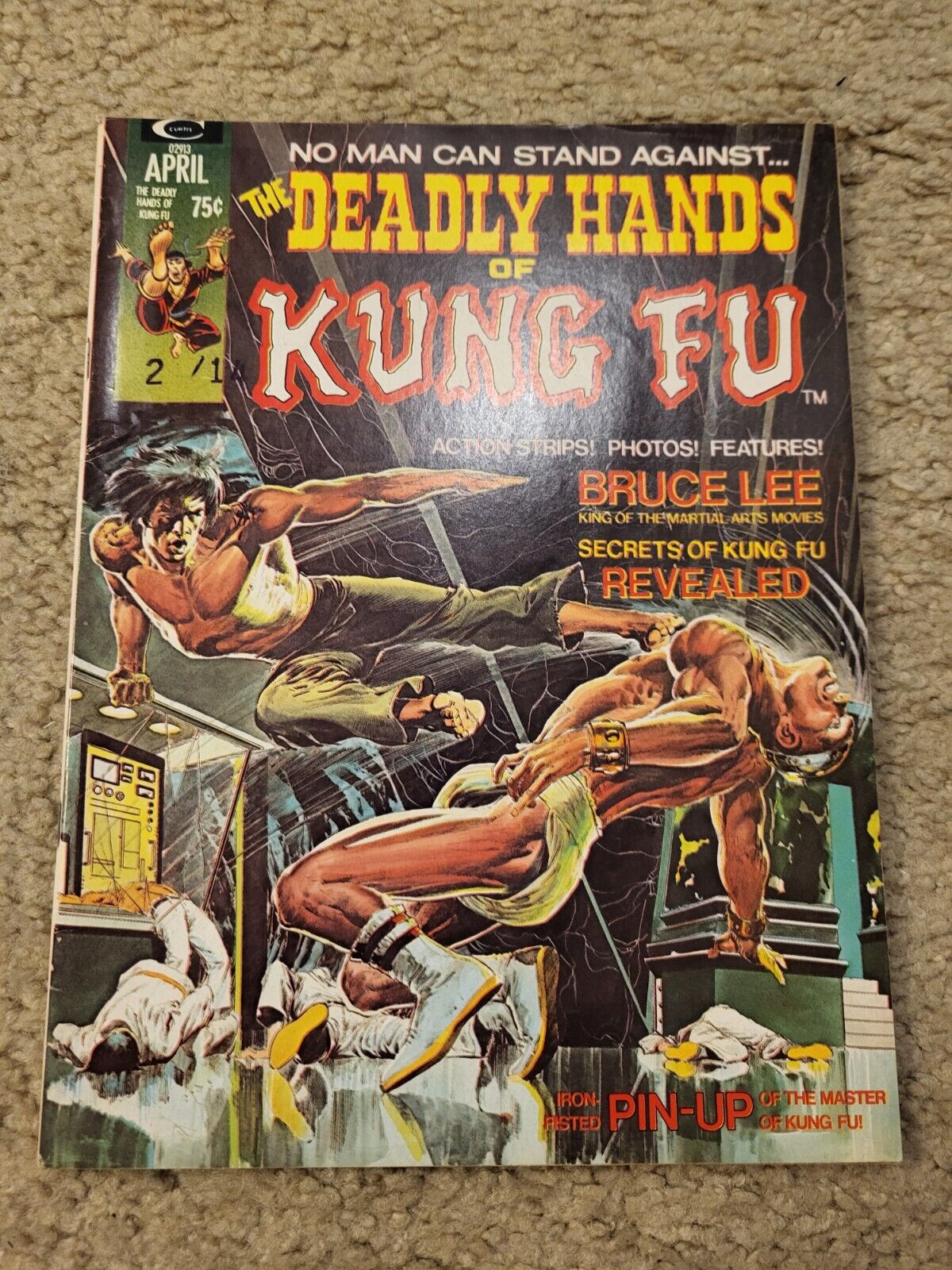 The Deadly Hands of Kung Fu 1 Epic Magazine Comics Marvel lot 1974 HIGH GRADE