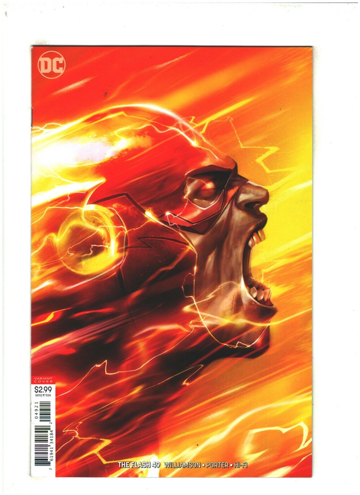 Flash #49 NM- 9.2 DC Comics 2018 Francesco Mattina Variant