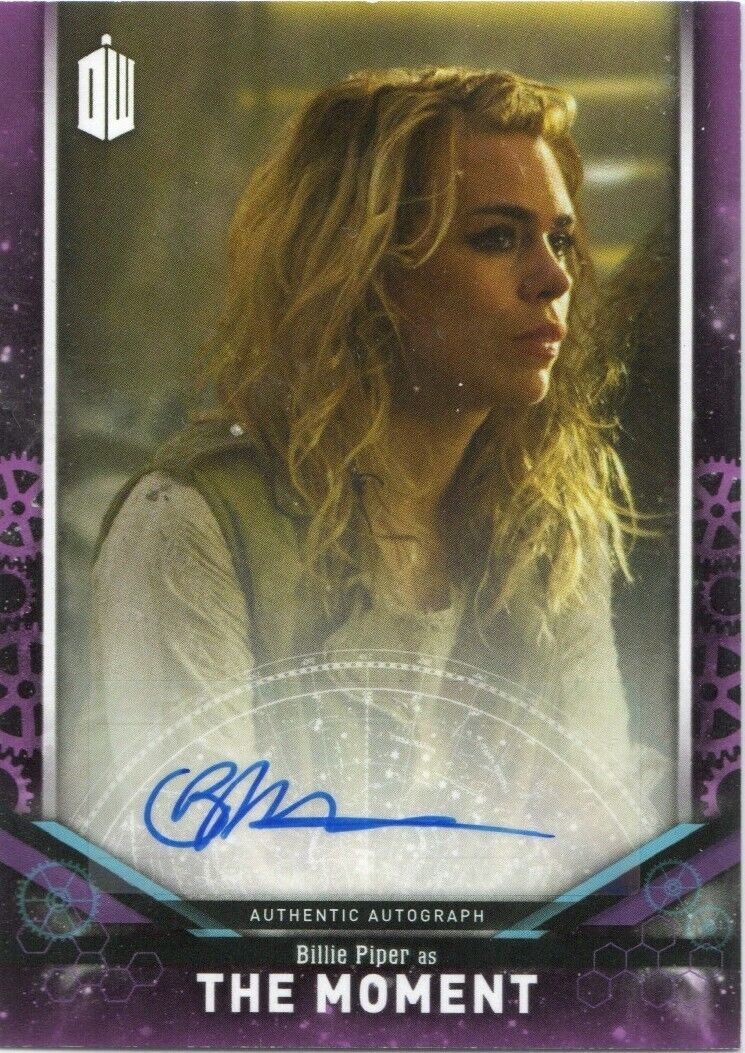 BILLIE PIPER Autograph trading card- DOCTOR WHO 2018 Signature Series