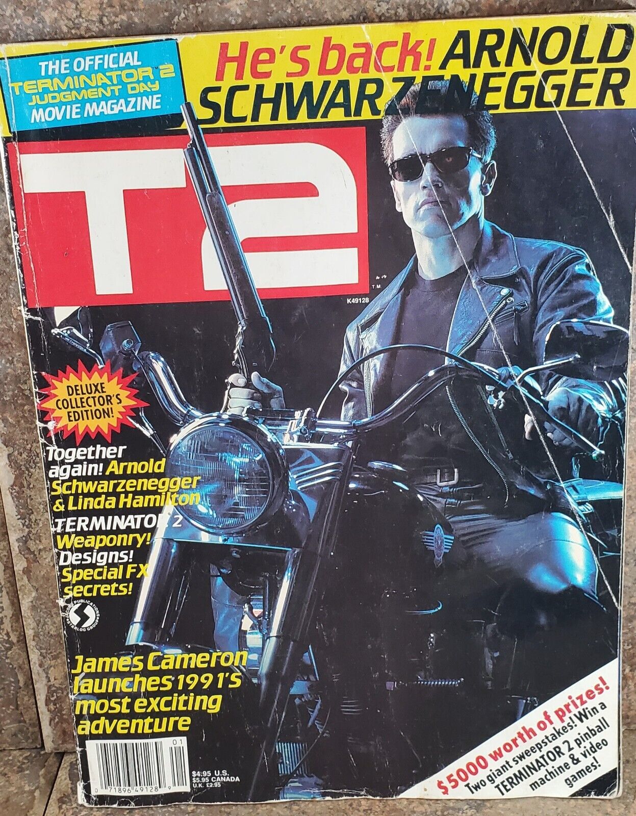 T2 Terminator 2 Judgement Day Official Movie Magazine 1991