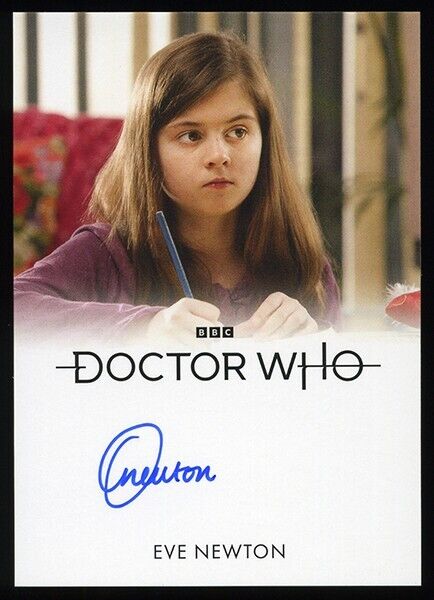 Doctor Who Series 1 - 4 - Eve Newton as Charlotte Lux Autograph Card