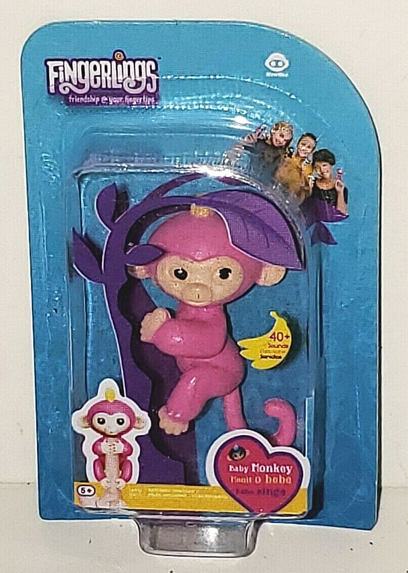 5 SURPRISE MINI BRANDS TOY SERIES MINIATURE FINGERLINGS BABY MONKEY