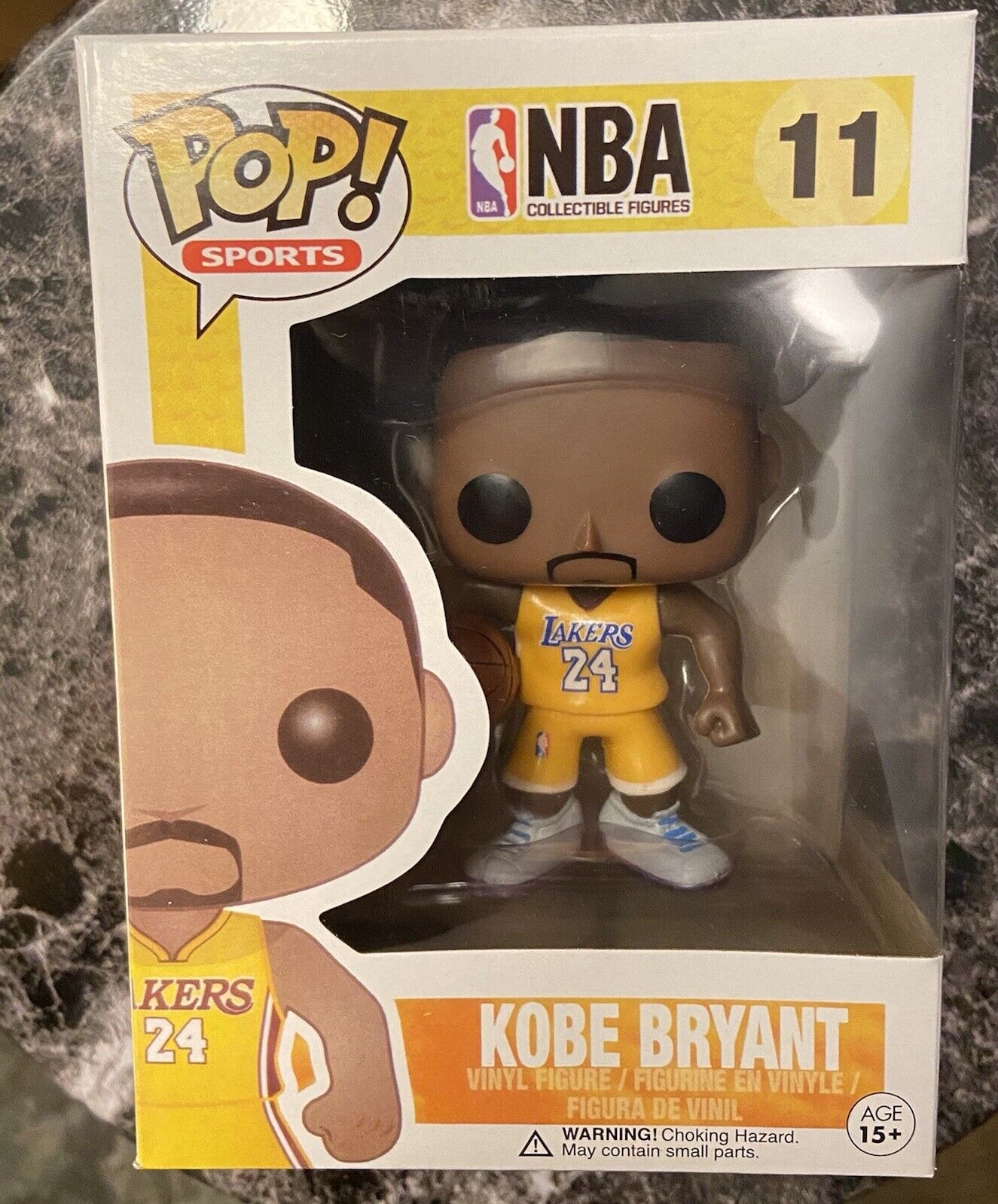 Funko Pop Kobe Bryant #11 Yellow Jersey