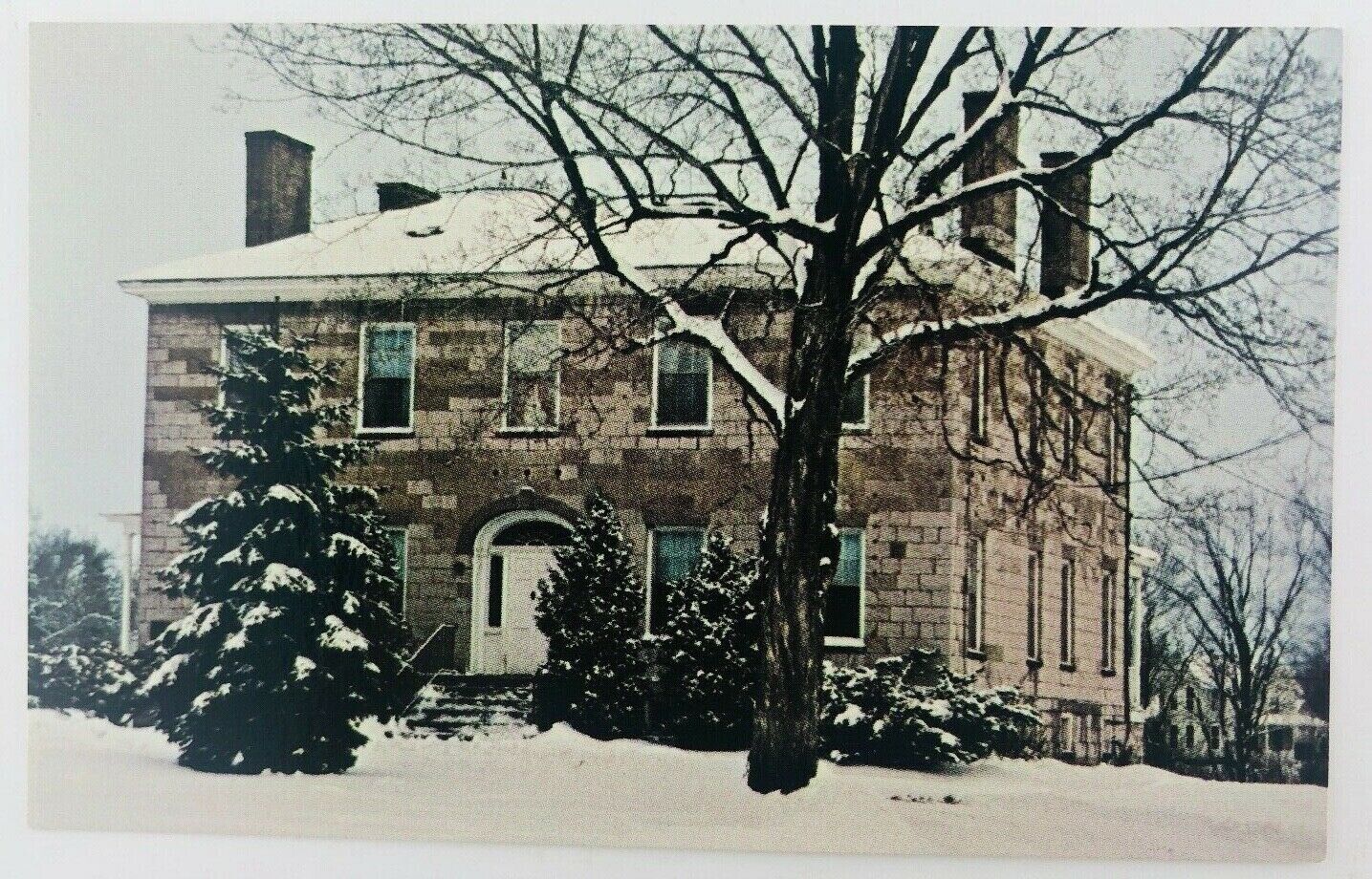 Vintage Brownville New York NY Brown Mansion Postcard 