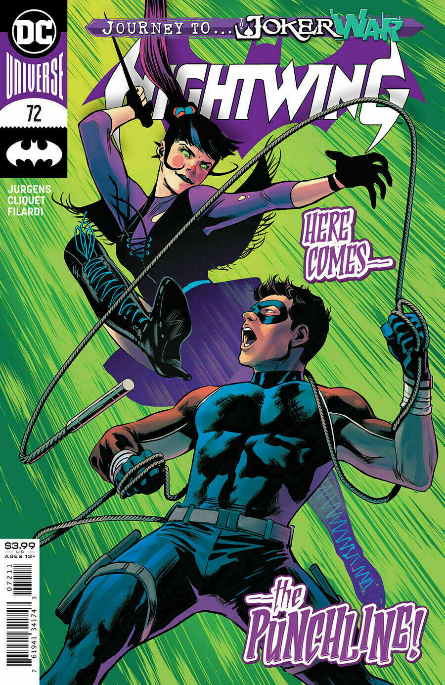 NIGHTWING #72 - #81 - DC COMICS 2020 / 2021 Punchline Joker