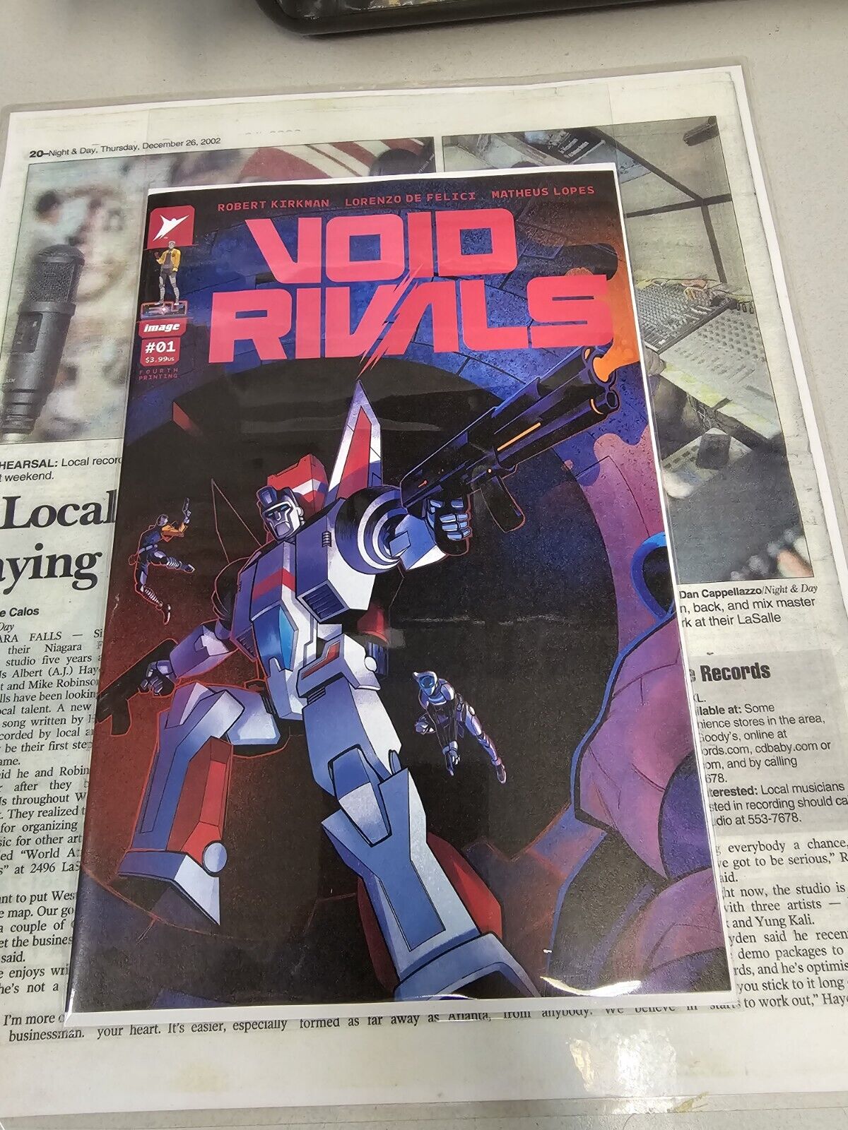 Void Rivals #1 4th Print Flaviano Connecting Cover NM- OR BETTER
