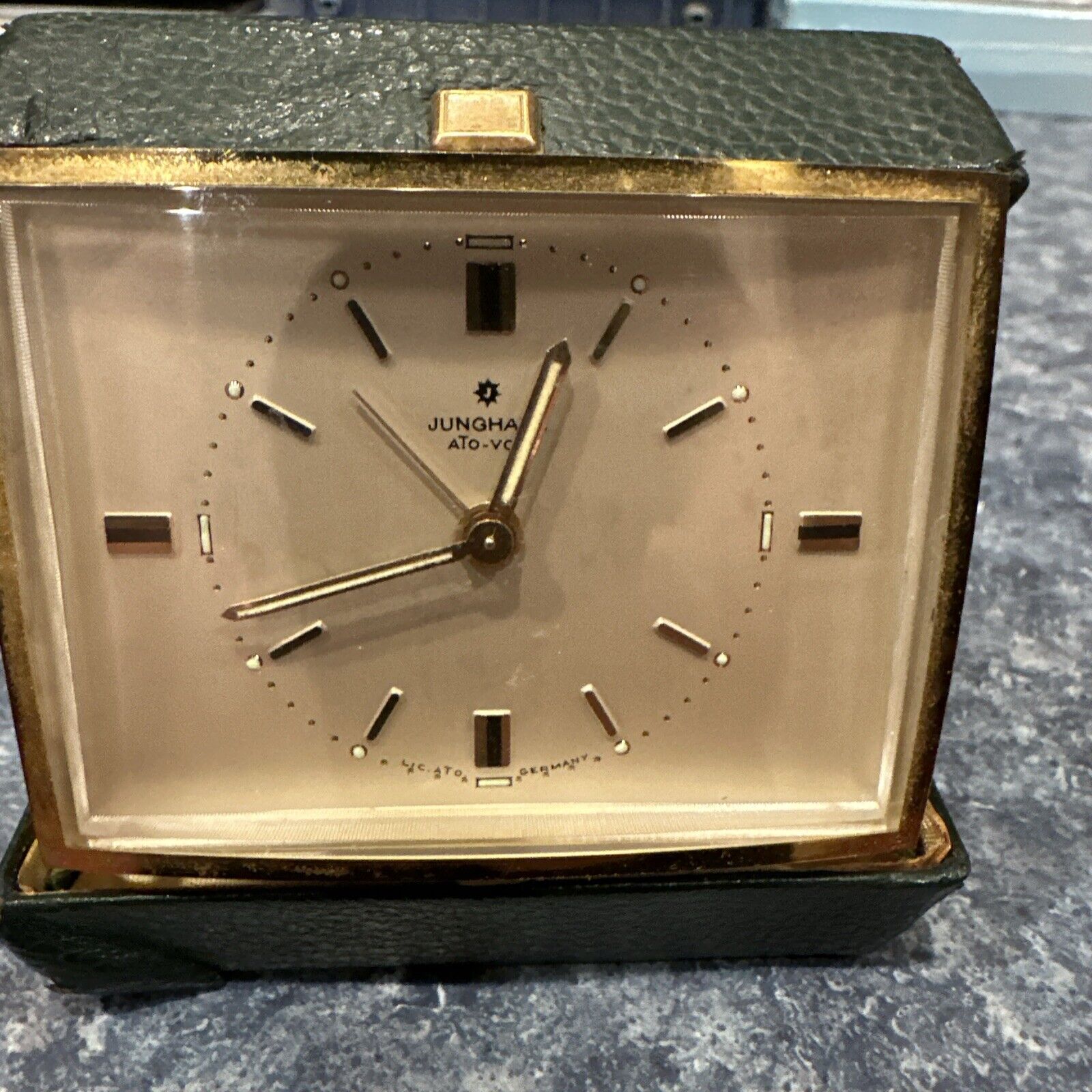 vintage junghans clock