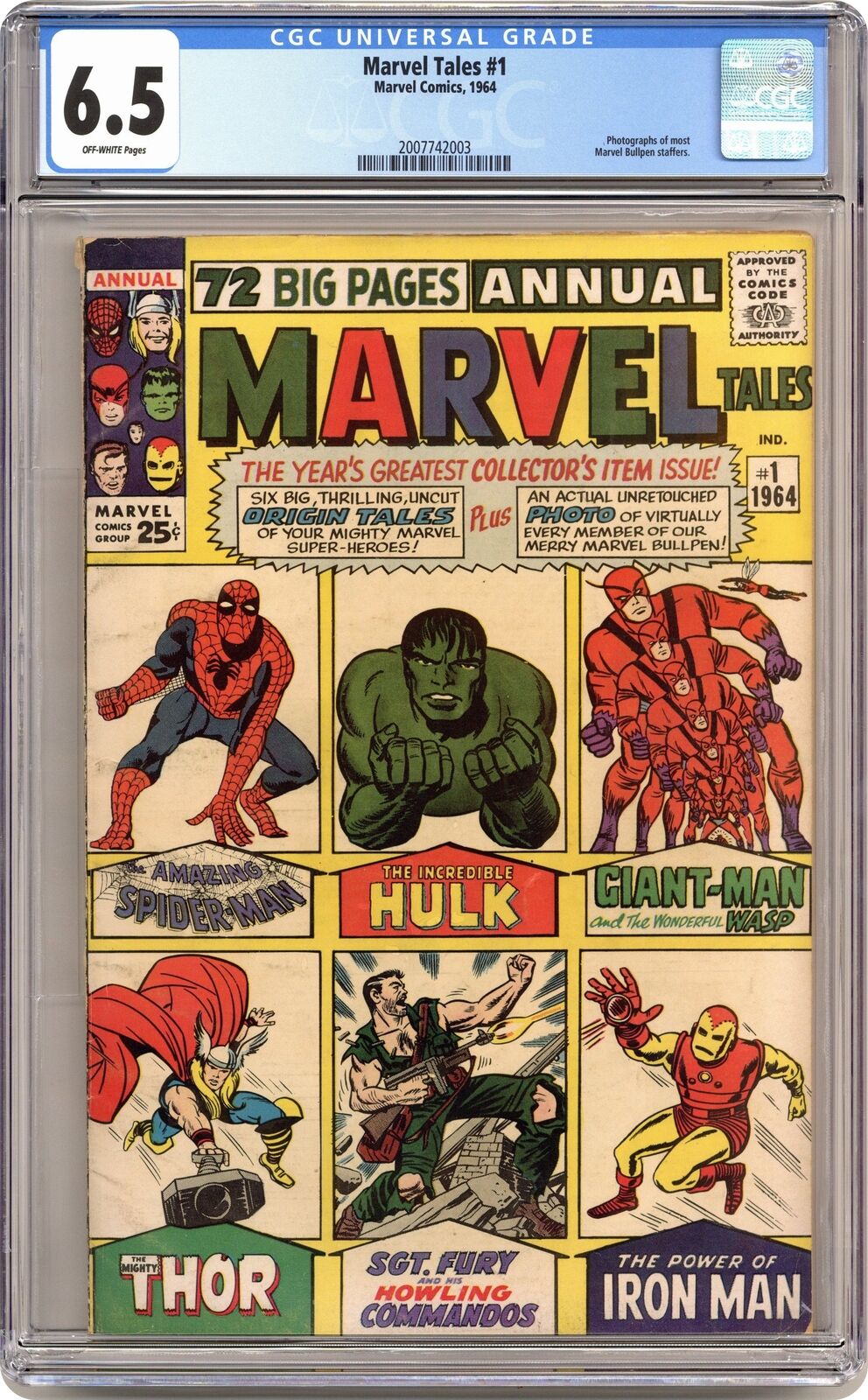 Marvel Tales #1 CGC 6.5 1964 2007742003