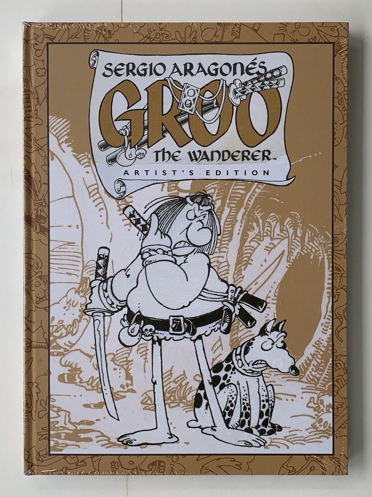 Sergio Aragones Groo The Wanderer Artist’s Edition Signed New & Sealed HC IDW