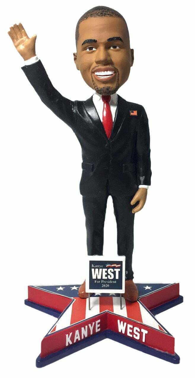 Kanye West 2020 Presidential Candidate Bobblehead Political Presidential USA