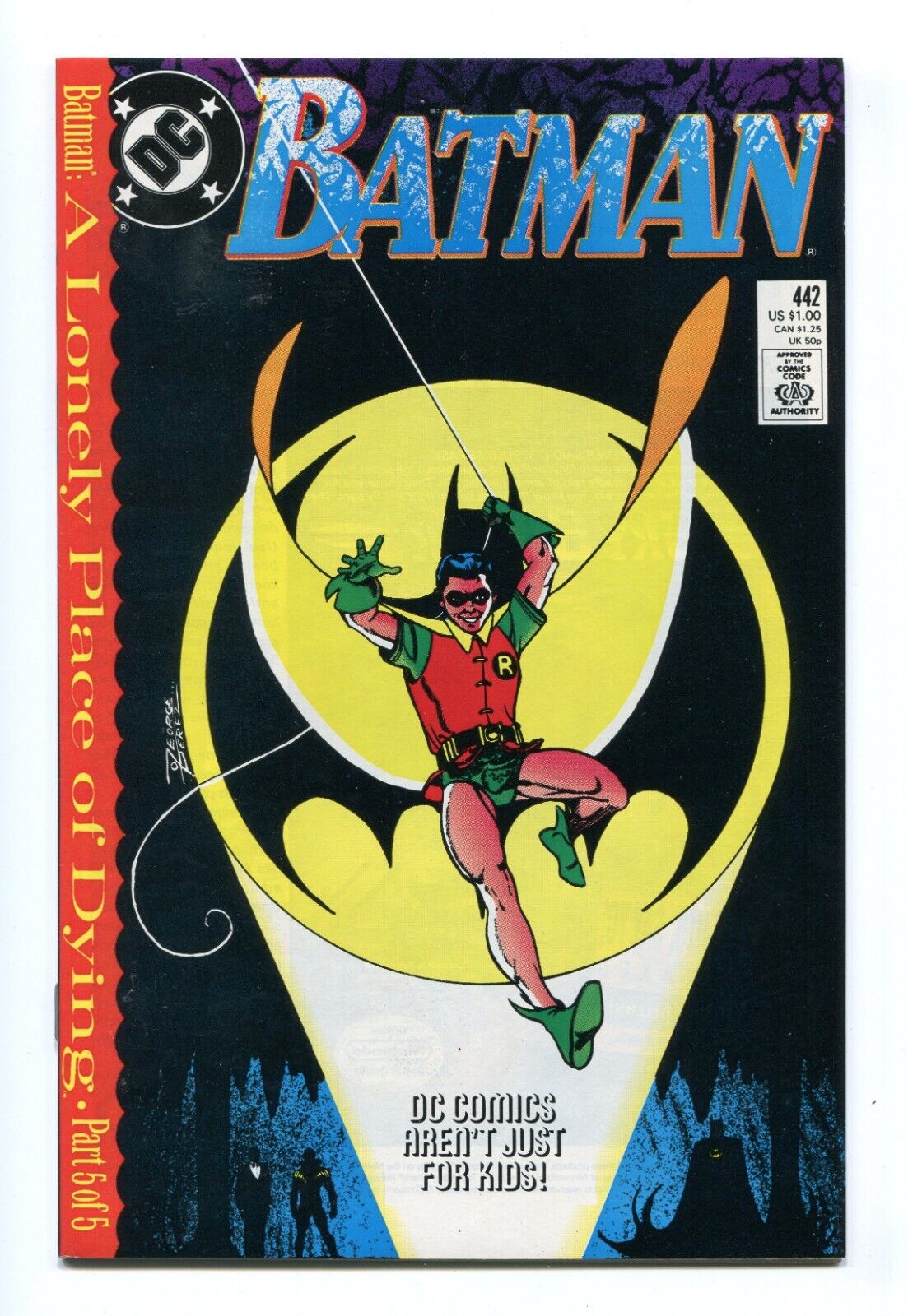 BATMAN #442 - TIM DRAKE'S 1ST APPEARANCE AS ROBIN - UNREAD NM+ COPY - 1989