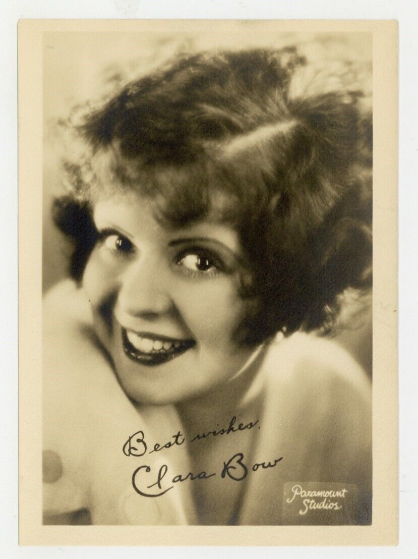 Clara Bow Adorable 1925 Eugene Richee Portrait The It Girl Jazz Age Flapper Girl