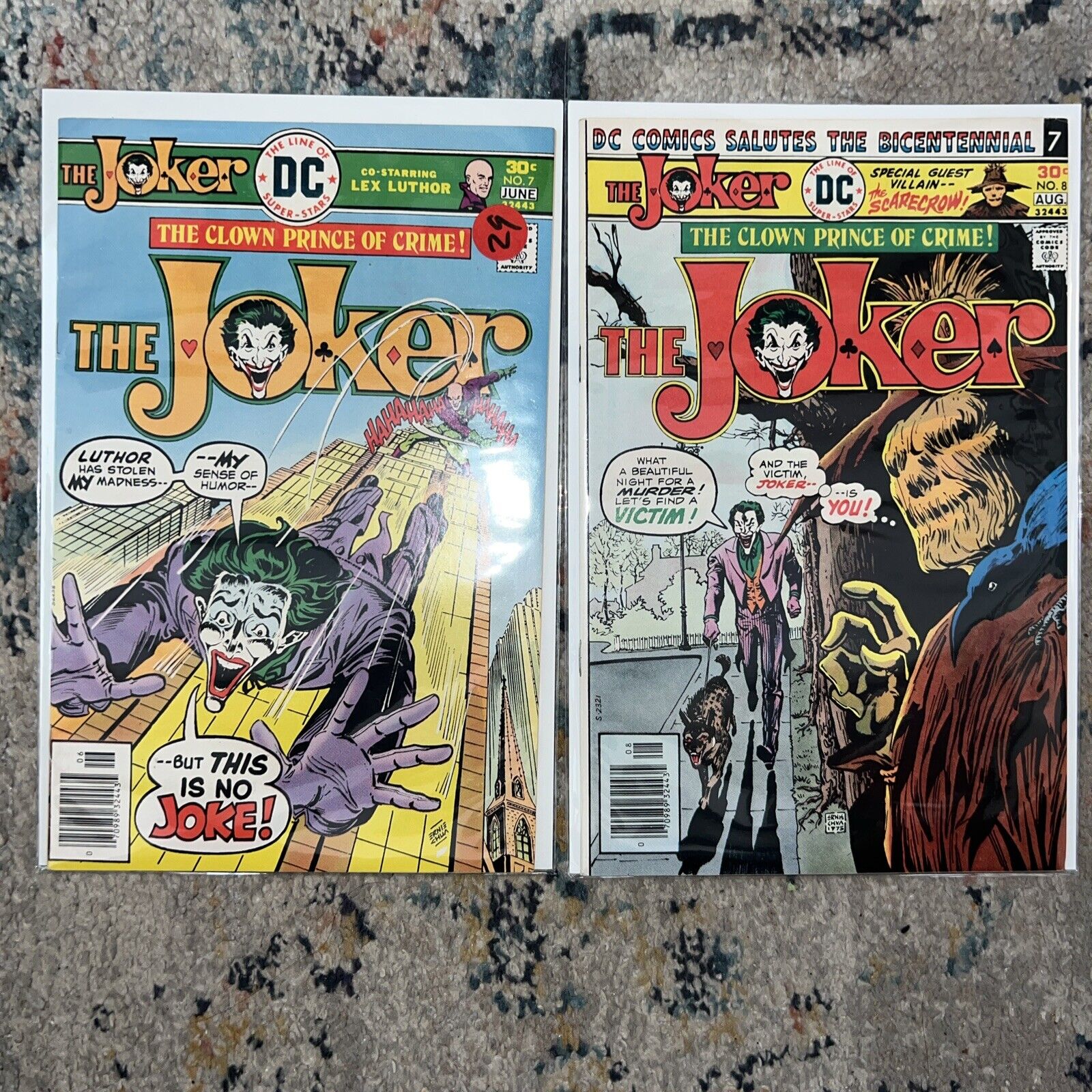 Joker #7 And 8 1976 Rare Books