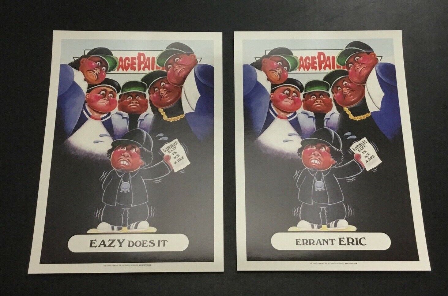 Rare Eazy-E Garbage Pail Kids Topps Wall Art 10x14 GPK Poster Rapper N.W.A. Easy
