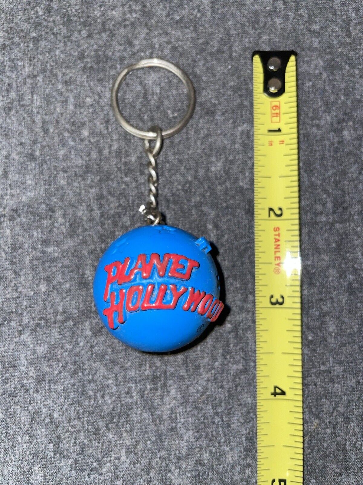 Planet Hollywood Vintage Extreamly Rare Key Chain Charm, Perfect Condition