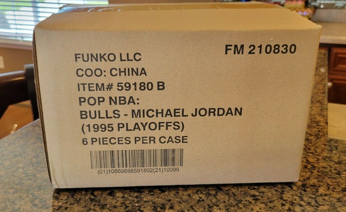 Michael Jordan Funko Pop Bait 45  # 126 Sealed Case Lot of 6 Mint - Gem Mint  