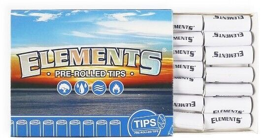 ELEMENTS PRE-ROLLED TIPS Filter Tips *Great Price* *USA Shipped*