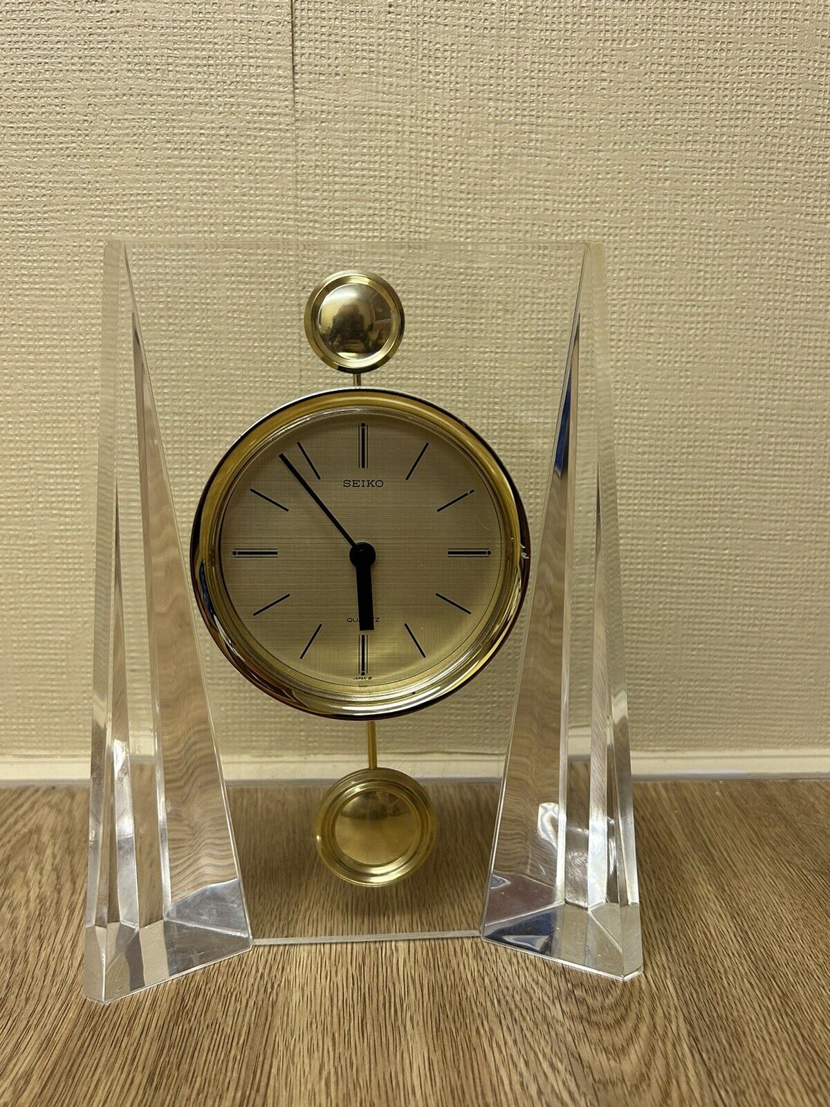 Vintage Seiko table clock