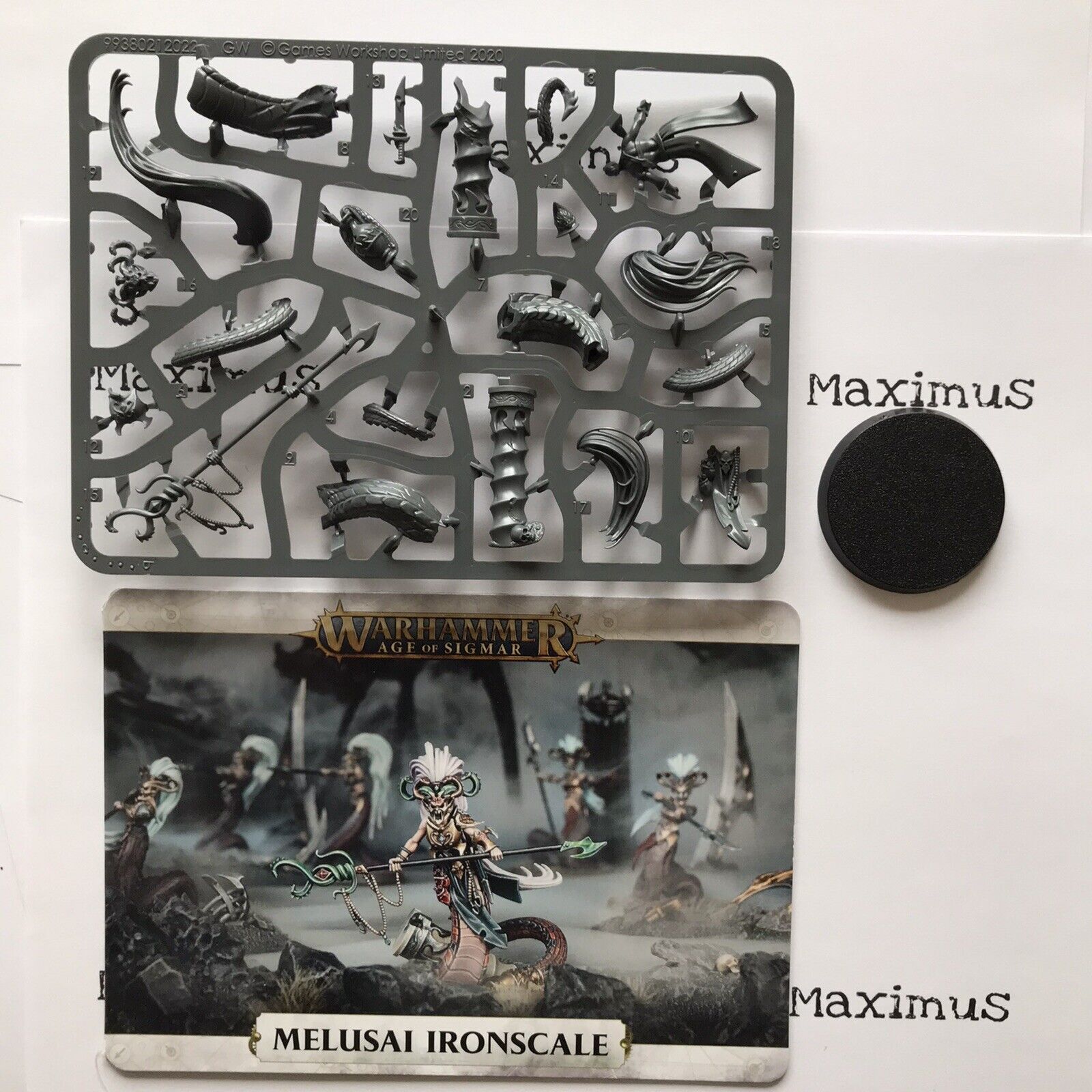Age of Sigmar Daughters of Khaine Melusai Ironscale NEW ON SPRUE SEE DESCRIPTION