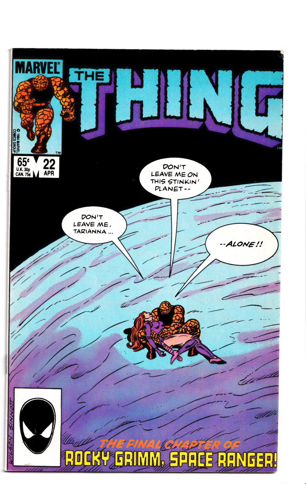 The Thing #22 1985 Marvel Comics