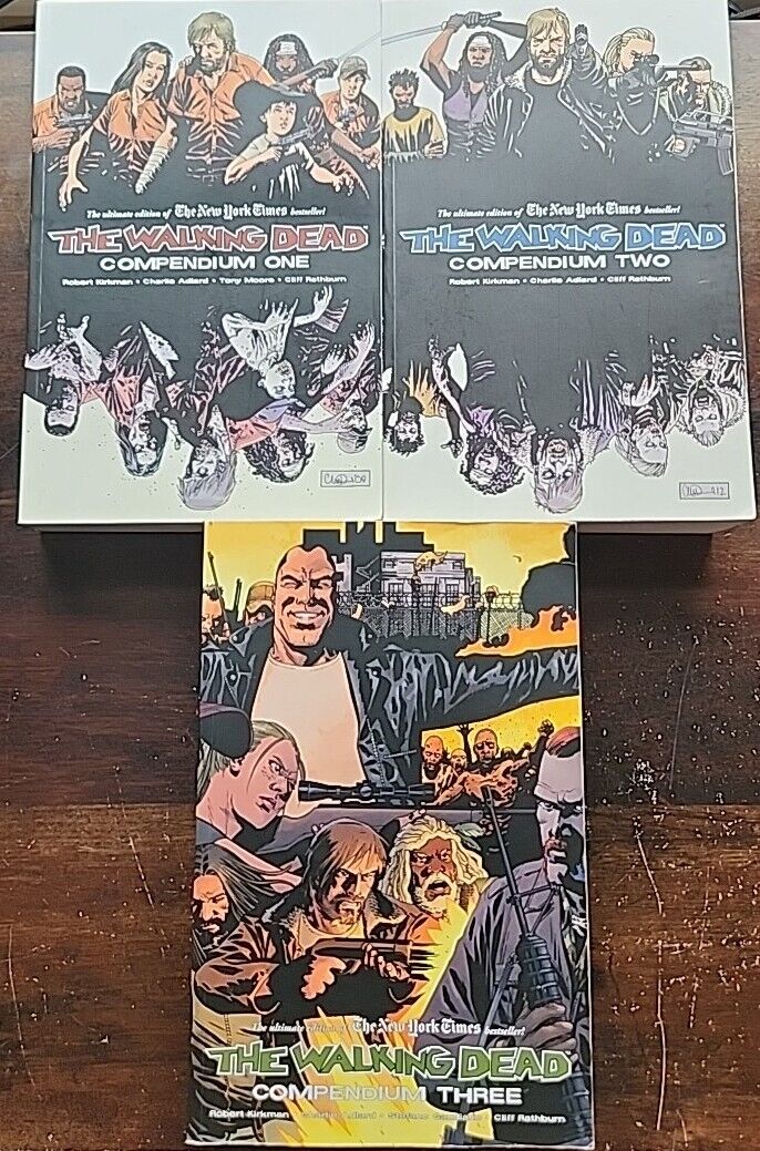 The Walking Dead, Compendium Book Collections 1-3, Issues #1-144