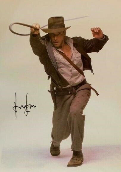 Harrison Ford Indiana Jones Signed 8x10 Photo Reprint