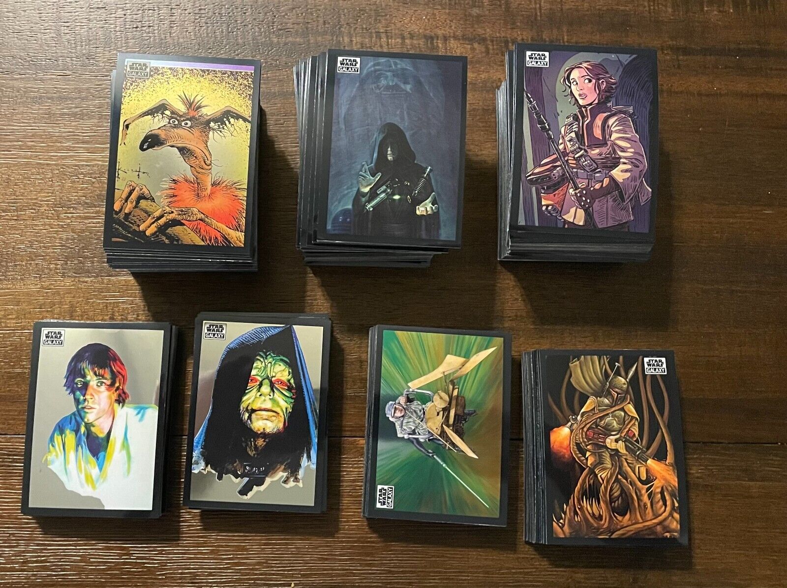 2022 Topps Chrome Star Wars Galaxy Complete Your SET, Base Card #1-100