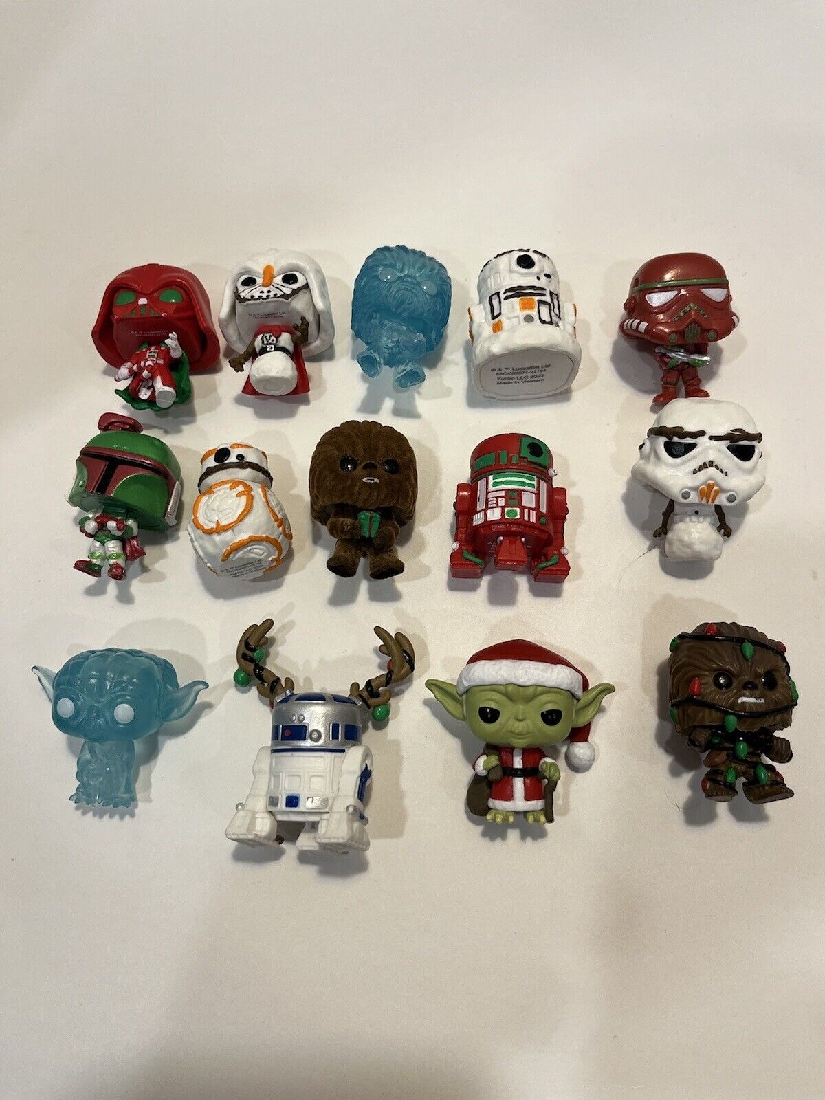 Star Wars Funko Pop Advent Calendar 2023 Christmas Mini Lot Of 14