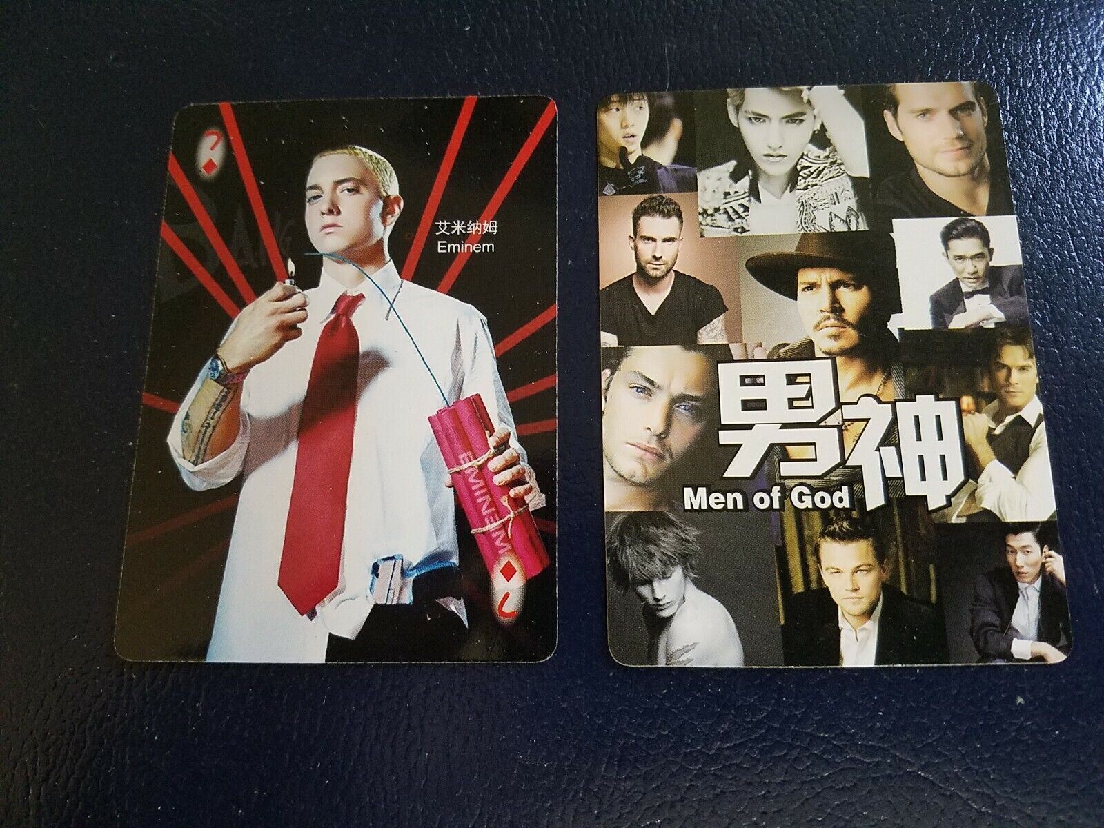 Eminem American Rapper International Men of God Playing Card