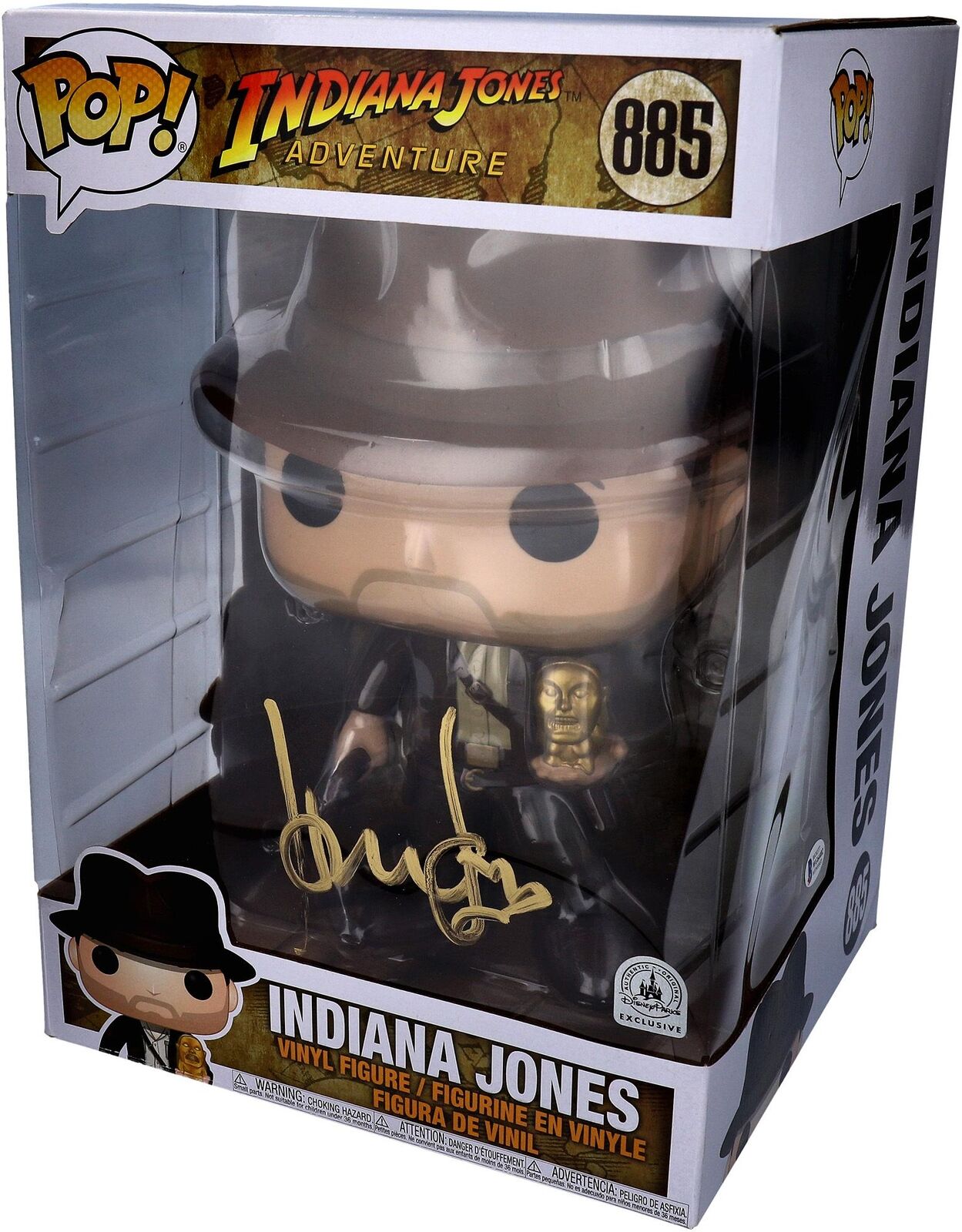 Harrison Ford Indiana Jones Autographed #885 Funko Pop