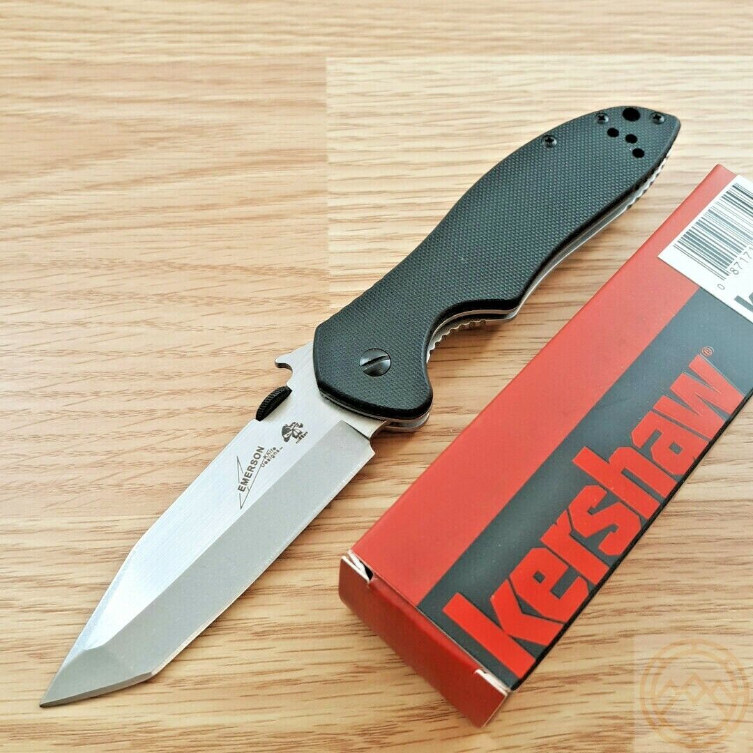 Kershaw Emerson CQC-7K Framelock Folding Knife 3.25 8Cr14MoV Steel Blade G10/410