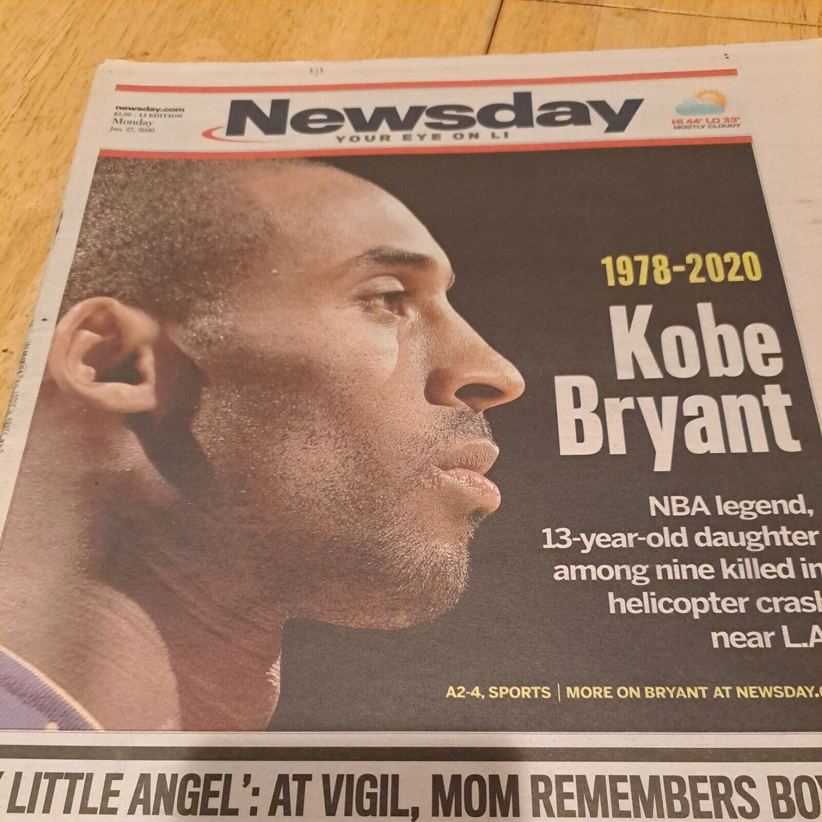 Headlines..Kobe Bryant 1978-2020