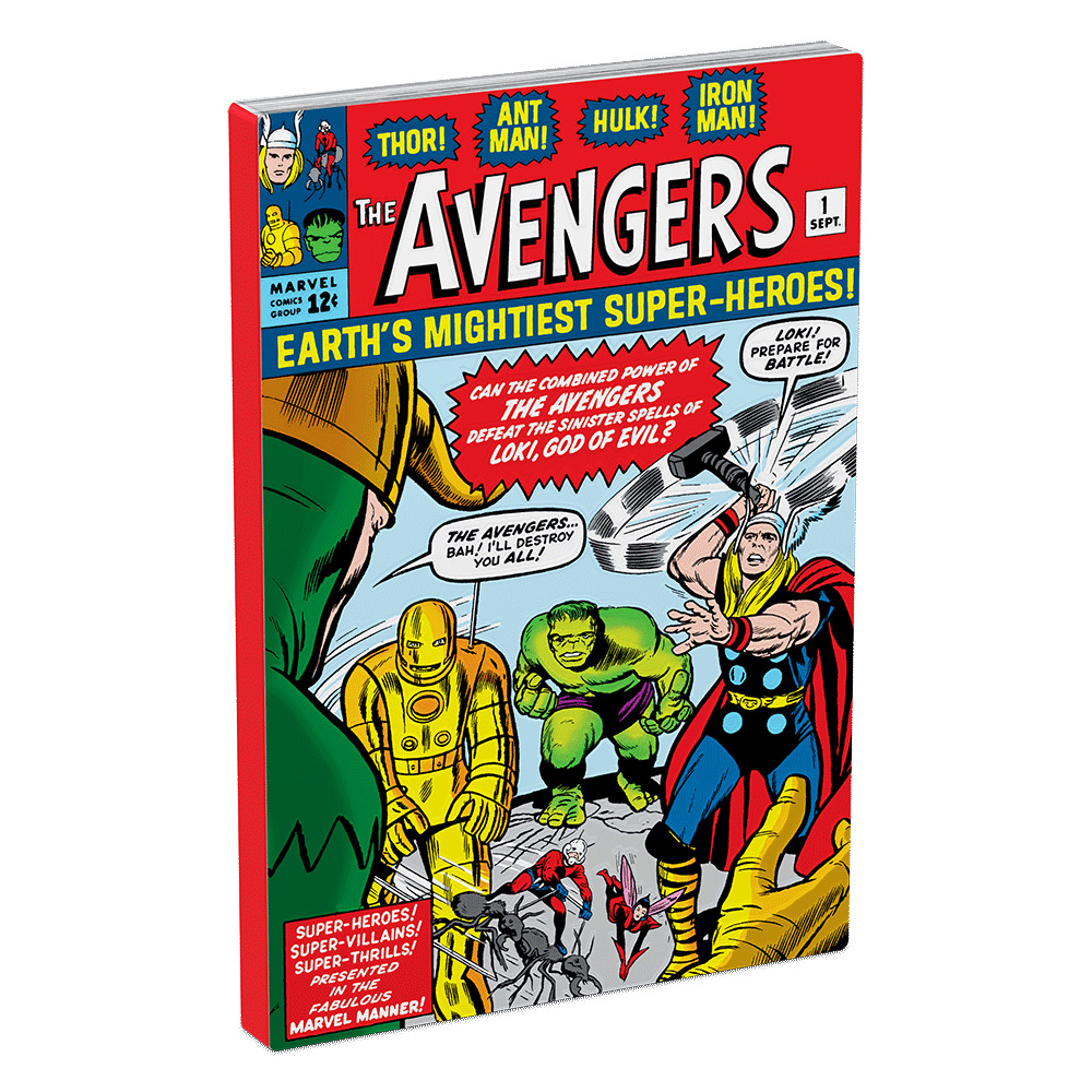 COMIX – Marvel Avengers #1 1oz Pure Silver Coin - NZMint