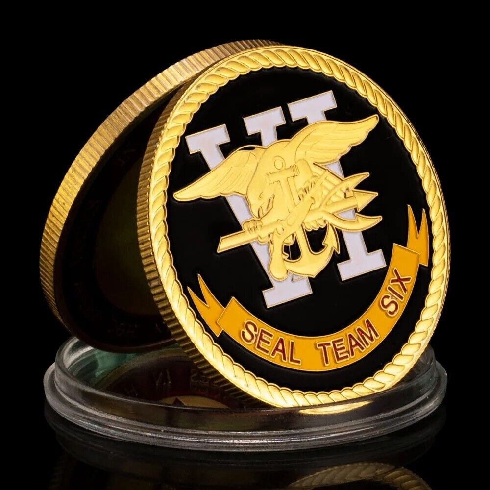 Navy Seal Team Six Naval Special Warfare Development Group Challenge Coin