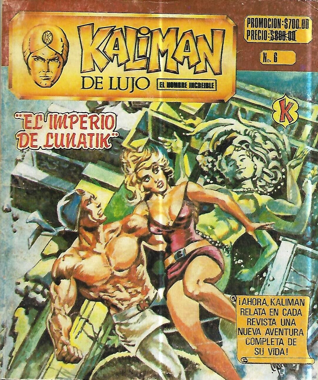 Kaliman De Lujo - #5 - 1989 Mexico