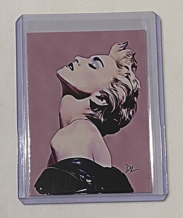 Madonna Limited Edition Artist Signed “Material Girl” Trading Card 4/10
