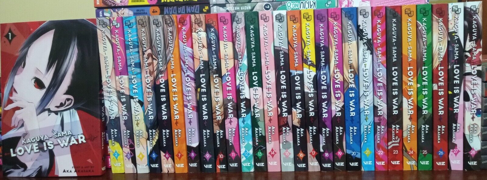 Kaguya sama: Love is War Vol. 1-28 Complete manga set English Aka Akasaka *NEW*