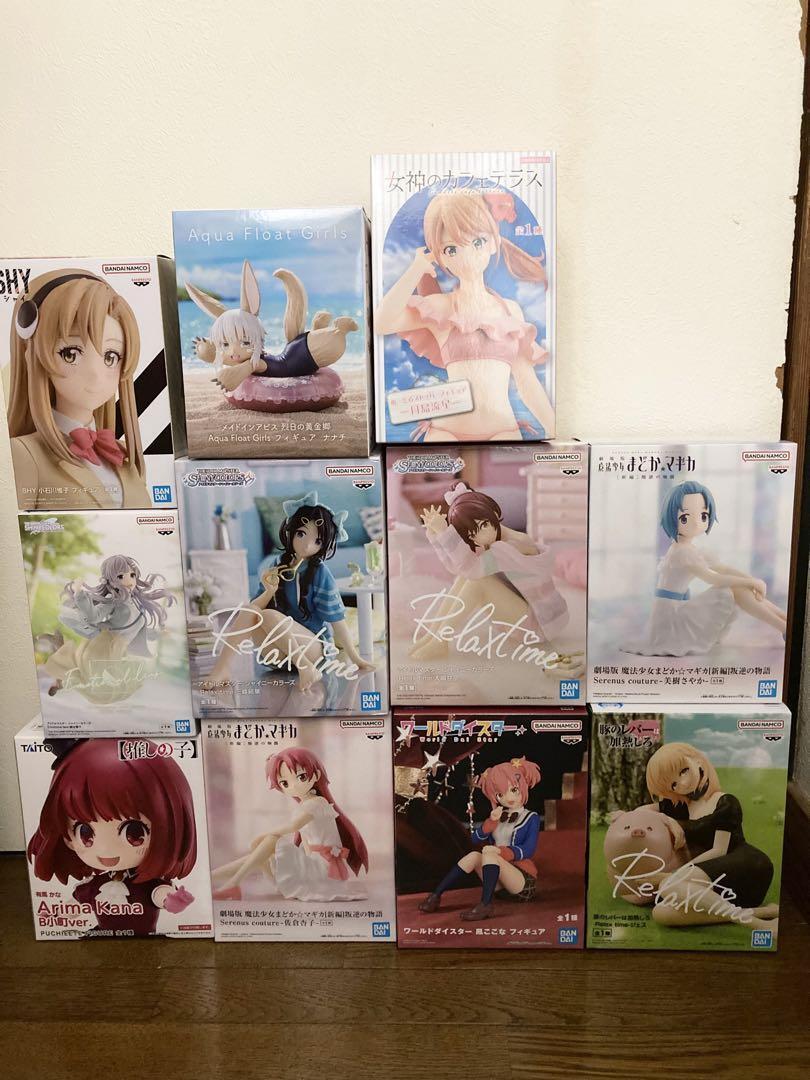 Anime Mixed set Puella Magi Madoka Magica etc. Girls Figure lot of 11 Set sale