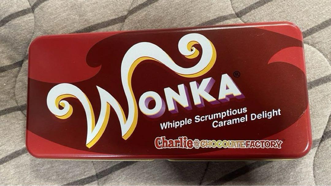Charlie and the Chocolate Factory Wonka Can Pen Case #db4a25