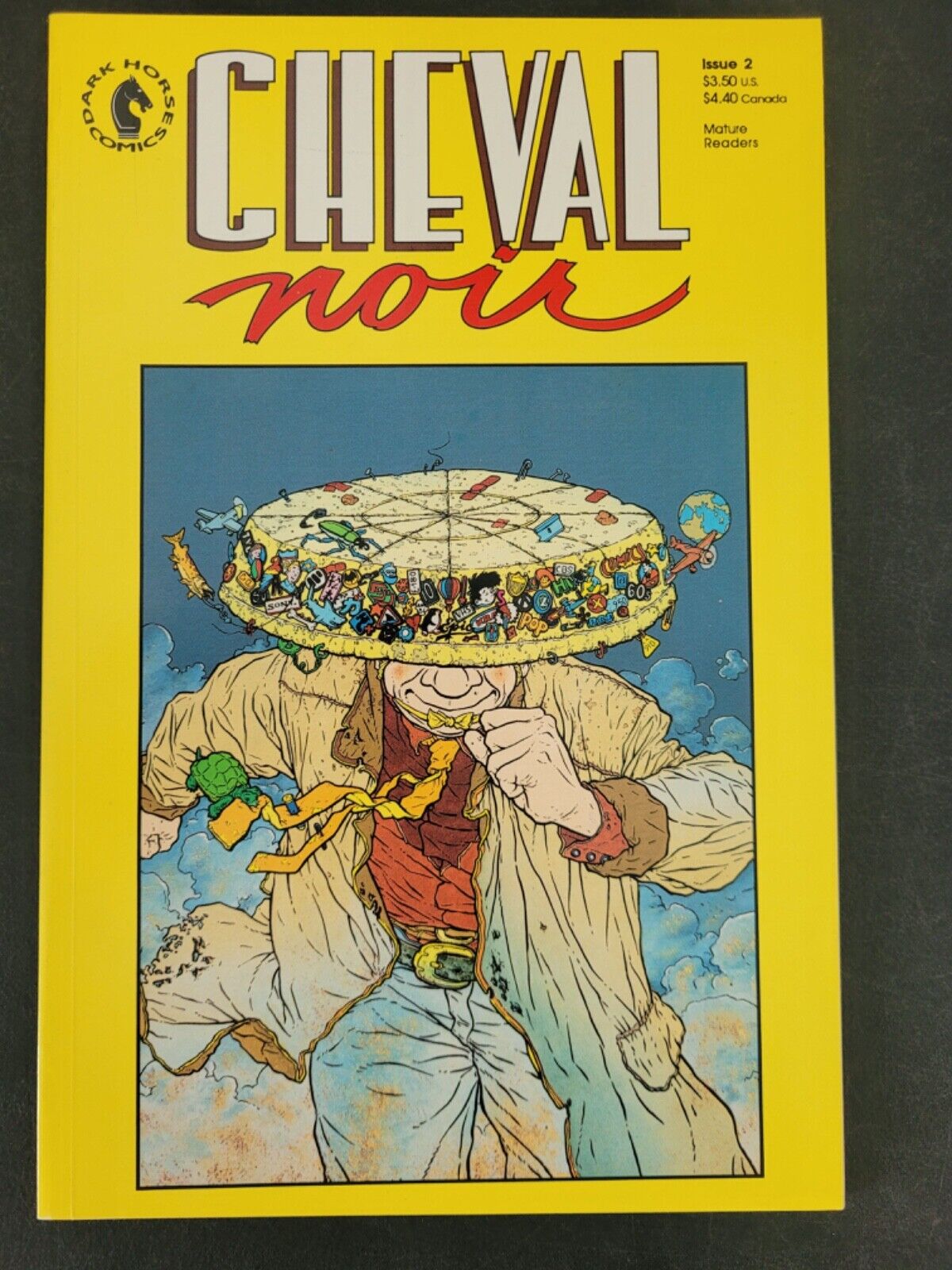 CHEVAL NOIR #2 Prestige Format (1989) DARK HORSE COMICS GEOF DARROW COVER ART
