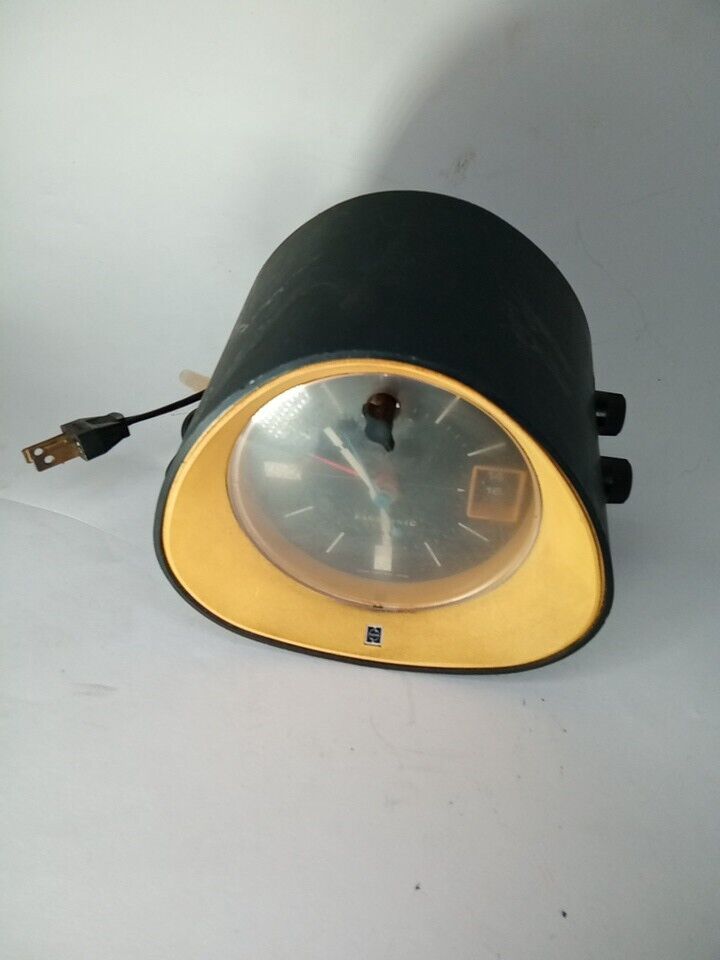 Vtg Panasonic RC-1091 Space Age Pop Art Clock  Radio MCM Modern Design Parts