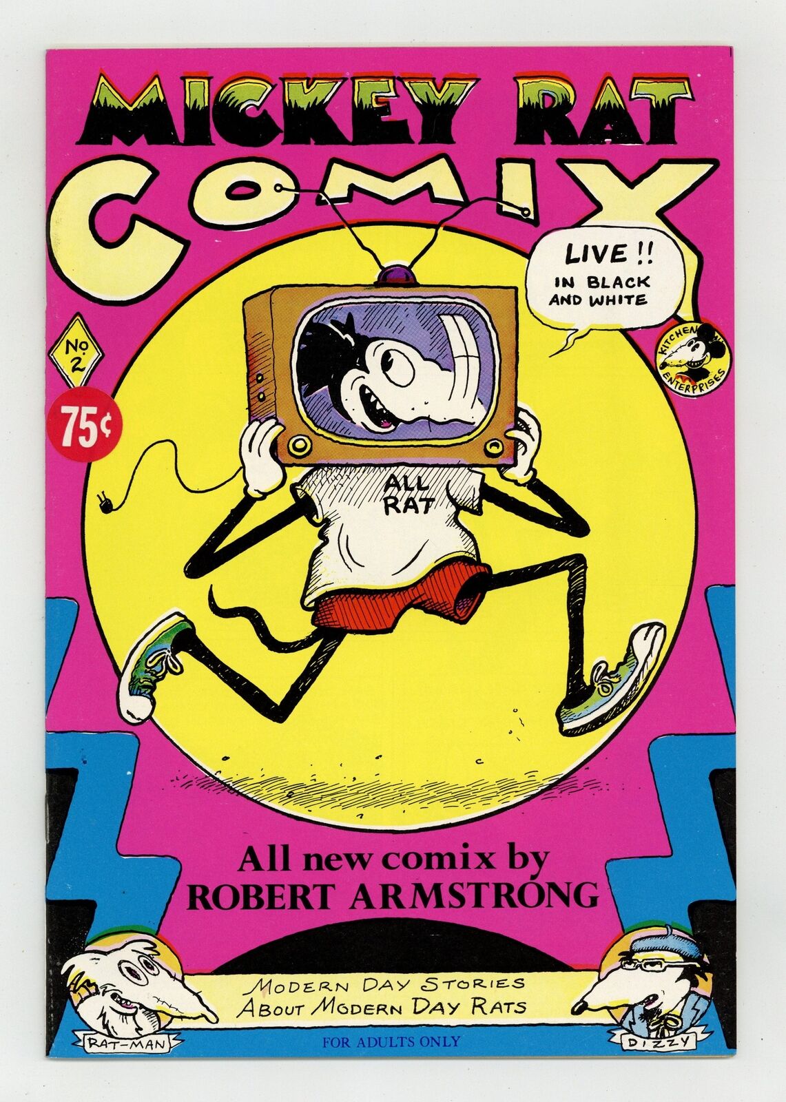 Mickey Rat #2 FN 6.0 1972