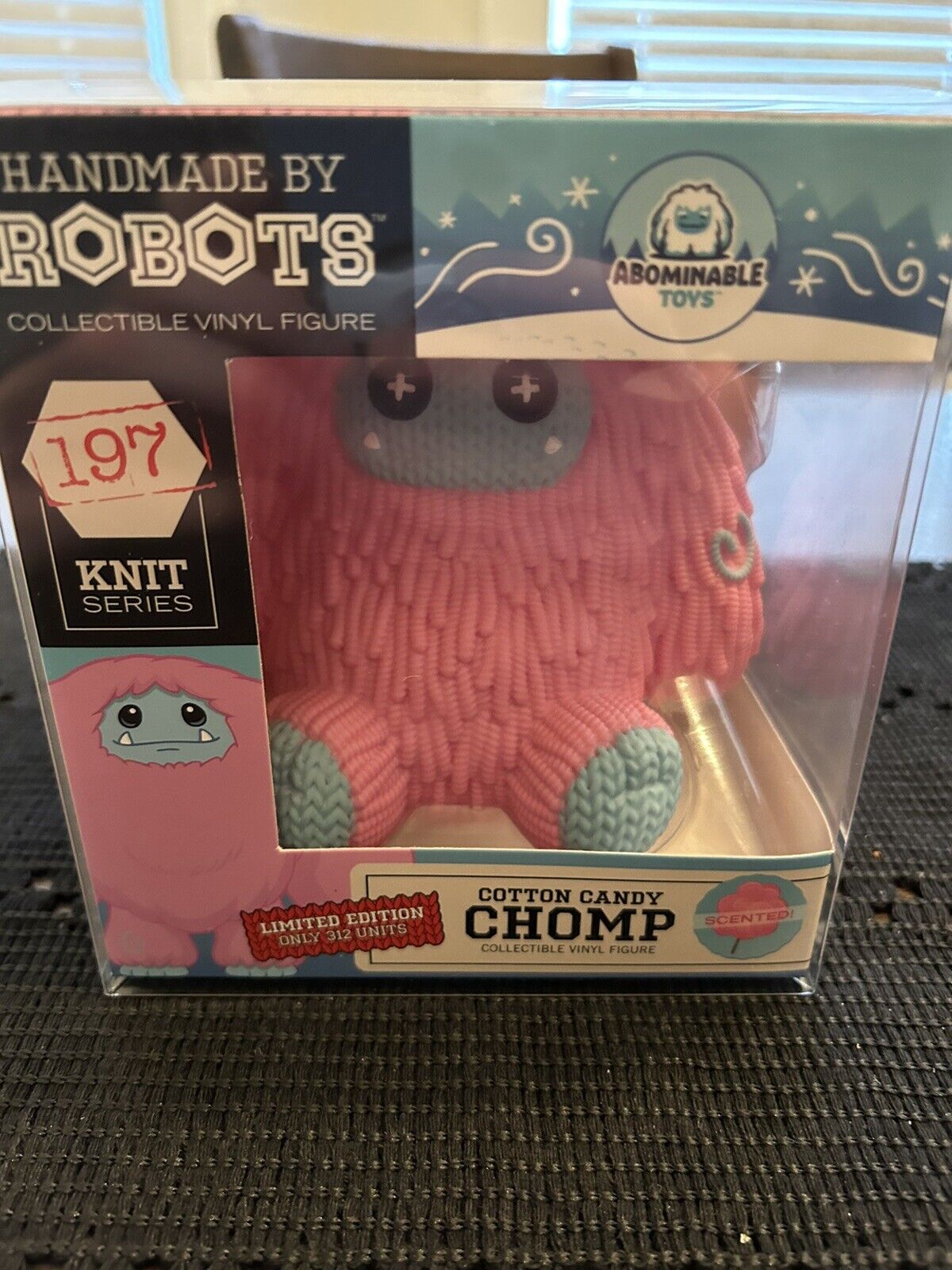 Abominable Toys HMBR Cotton Candy Chomp LE 312 Units Scented #197 Knit Series🔥