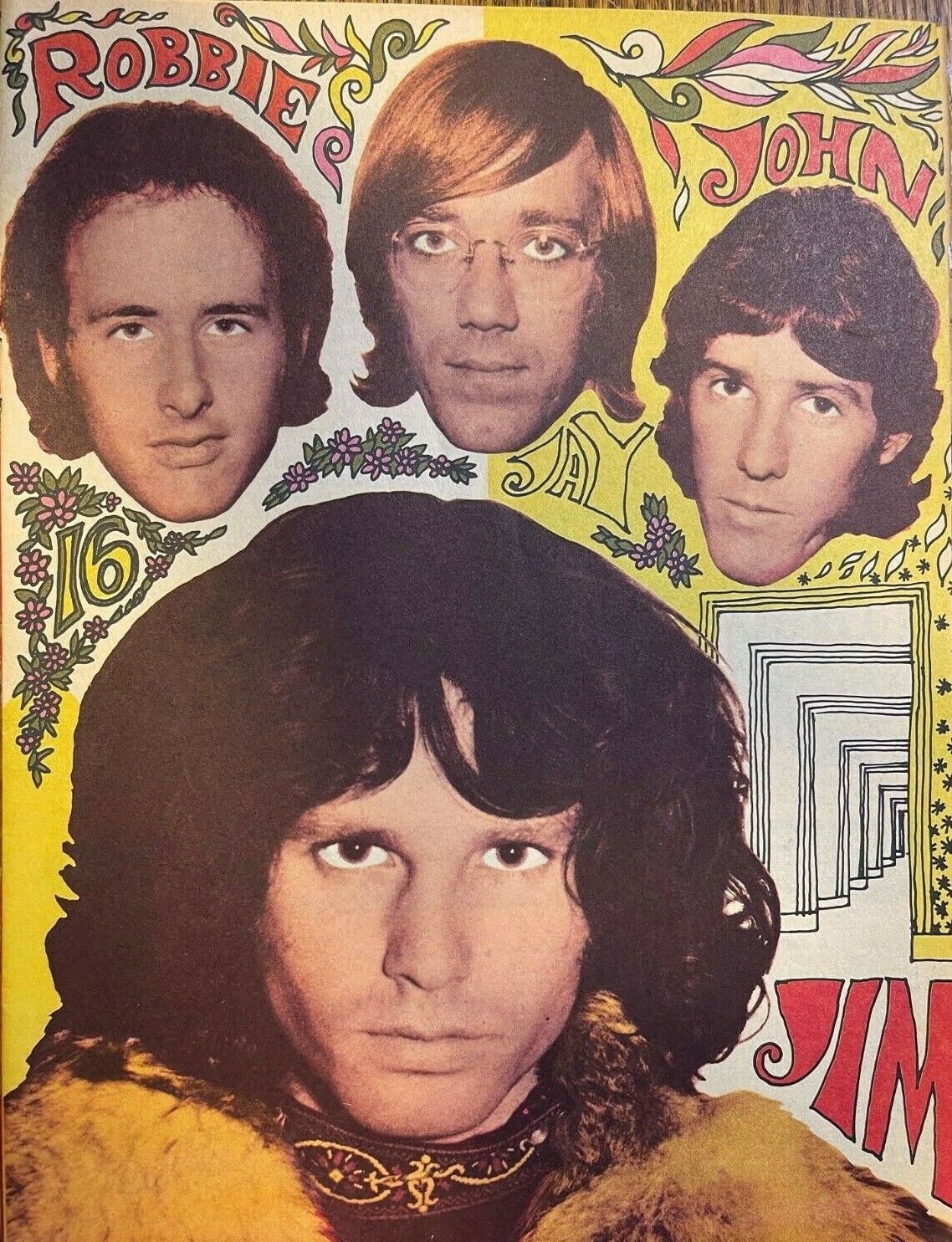 1967 Jim Morrison and The Doors