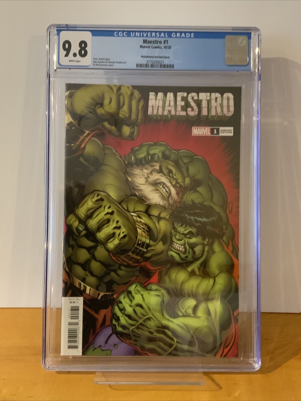 Maestro #1 1:50 Ed McGuinness Incredible Hulk Marvel 2020 Immortal CGC 9.8
