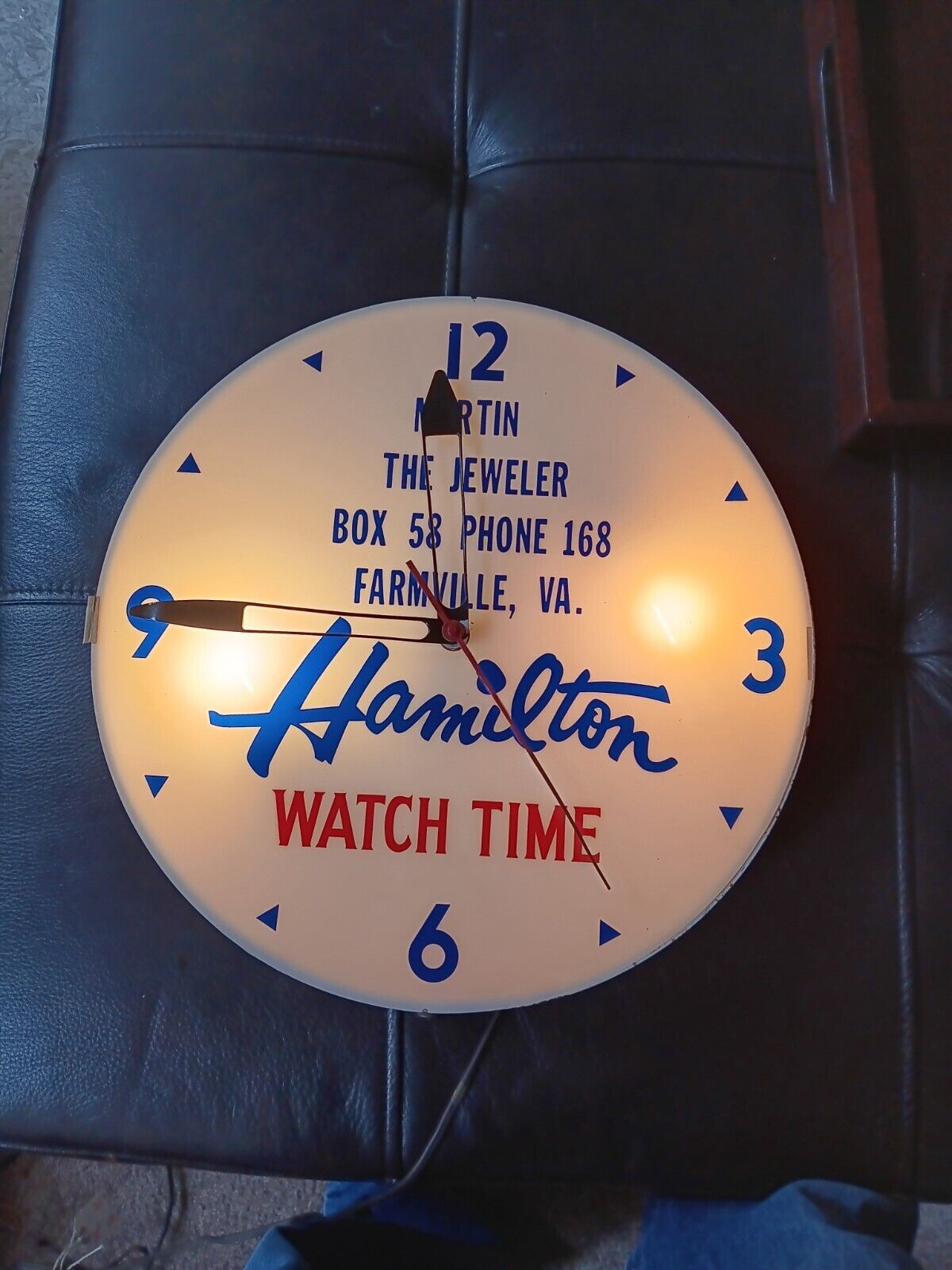 Hamilton Watches Clock By Ohio Advertising 15\