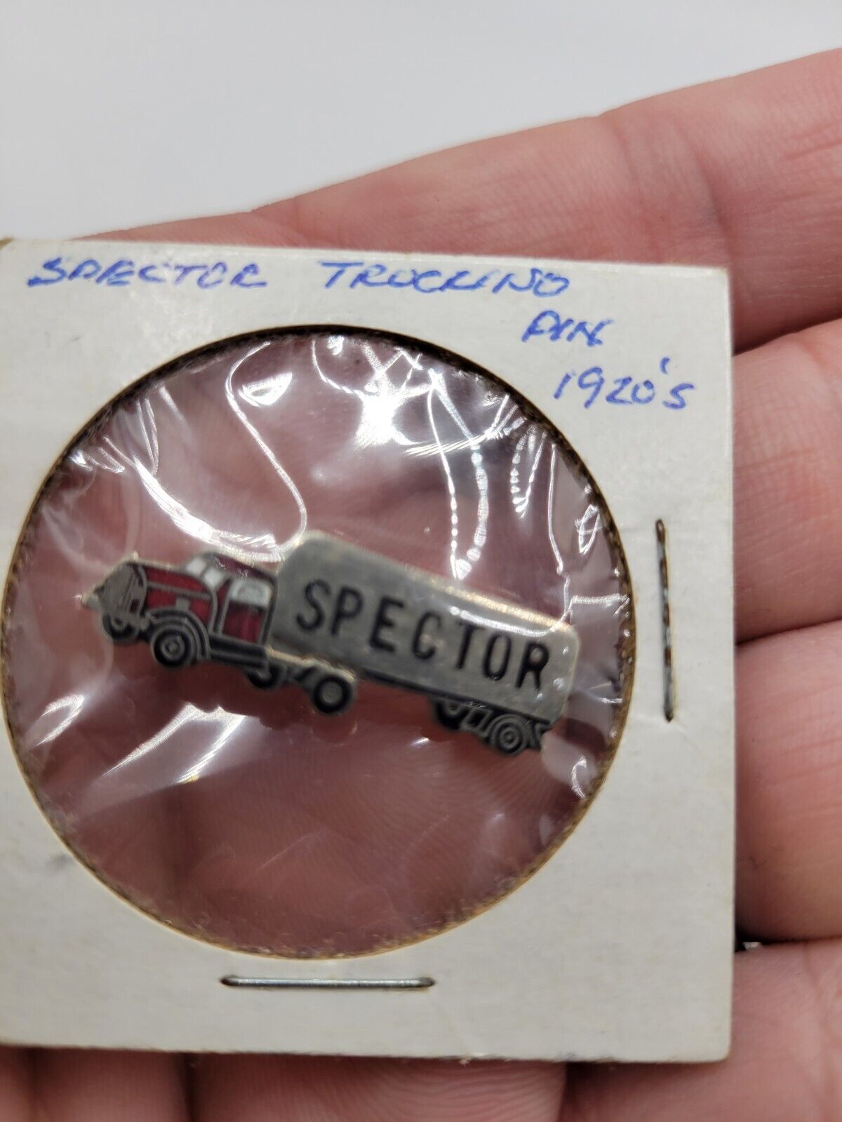 Early 1900's Vintage Spector Trucking Pin