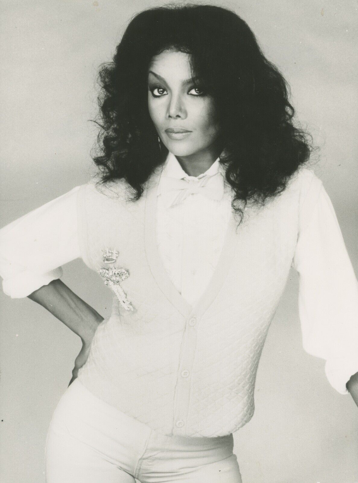 La Toya Jackson  American Singer Actress Portrait Original Photograph A2603 A26